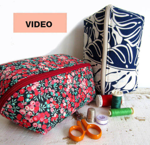 Cours-projet - Apprenez à coudre la trousse Charlotte