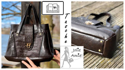 ** NEU ** Nähanleitung Handtasche „Jolie Amie“