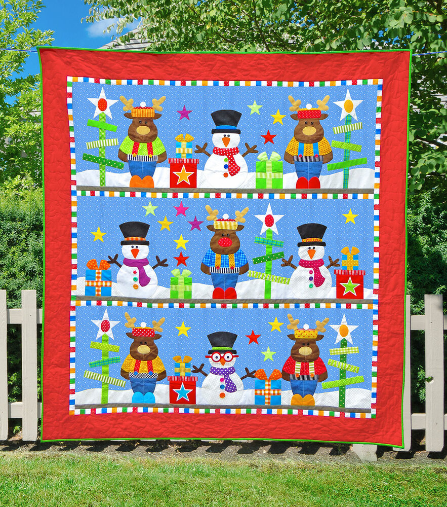 Frosty's Christmas Quilt Pattern