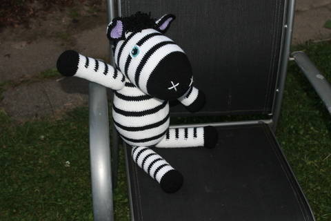 ebook Zed Zebra crochet pattern
