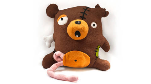 Zombie bear english sewing pattern ENGLISH VERSION