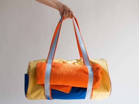 Yoga Strand Tasche mit Klettverschluss