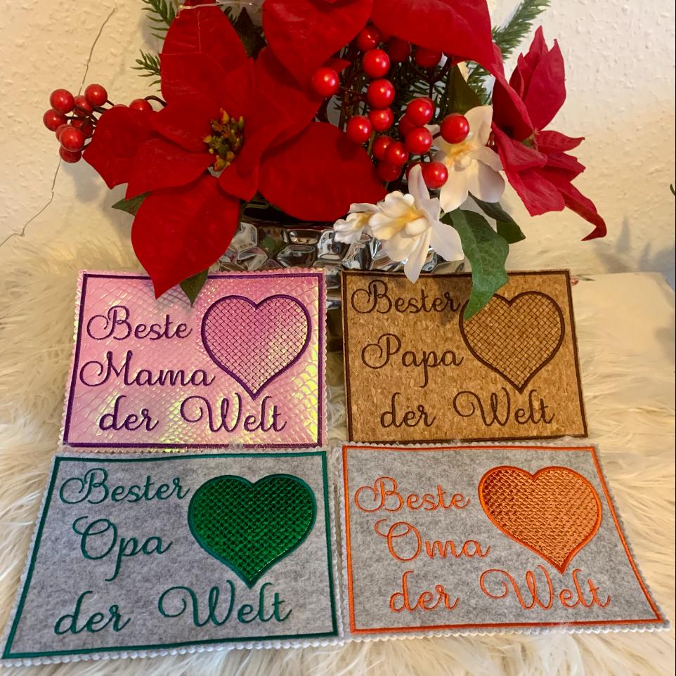 Lot 2 Cuillères à Café Meilleure Maman Papa Fête - Belgium