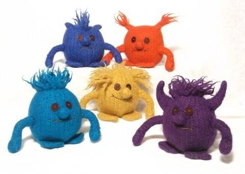 Monster Gang Knitting Pattern