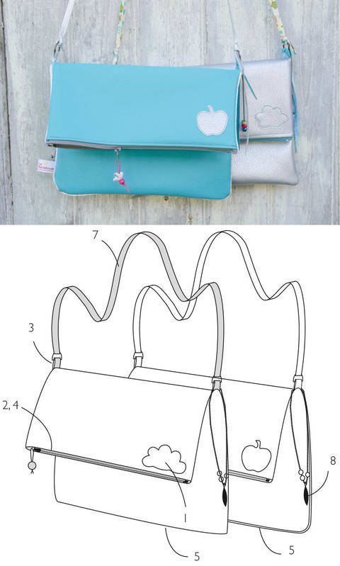 Sac Happy Bag - tuto couture