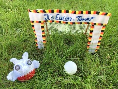 gehäkelte Fußballeule Polen| It's Eulen-Time