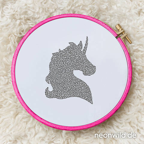Stickdatei EEE - Einhorn/ Pferd 13x18