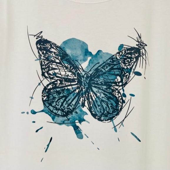 TUSCHE SCHMETTERLING / SUPEREINFACH ZU ENTGITTERN