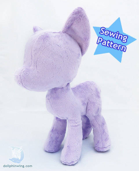 Little Pony Mare Plushie Pattern