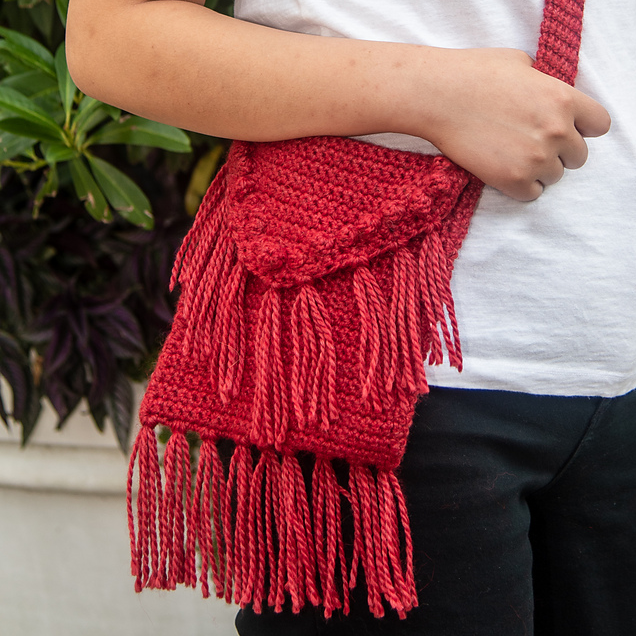 Boho Shoulder Bag Crochet Pattern Crossbody Bag