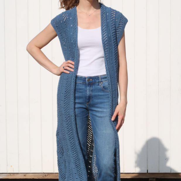 Seabreeze Beach Cover Up Knitting Pattern
