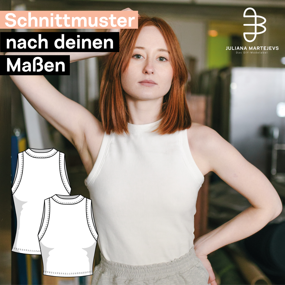 Näh-Schnittmuster Set - Top & Shorts Für Damen In Trendigem Oversize-Look