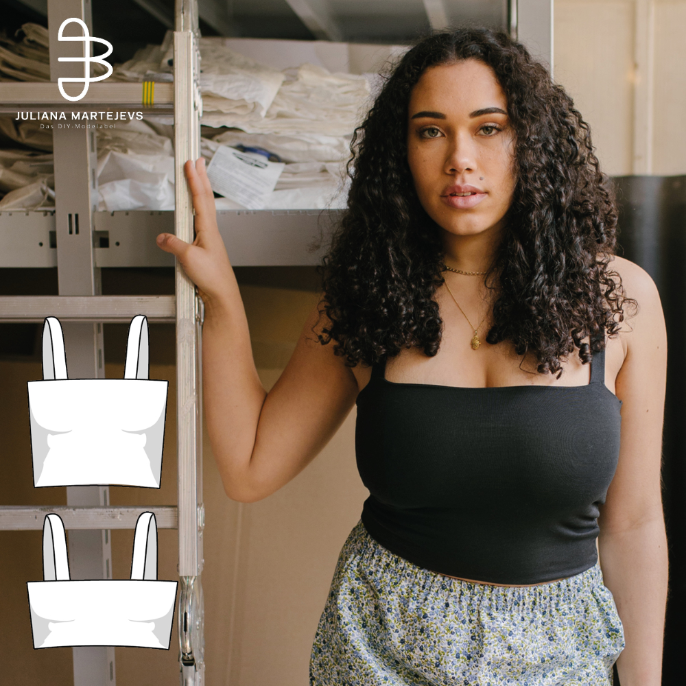 Jersey Top free pattern sewing instructions ladies, XSXXXL