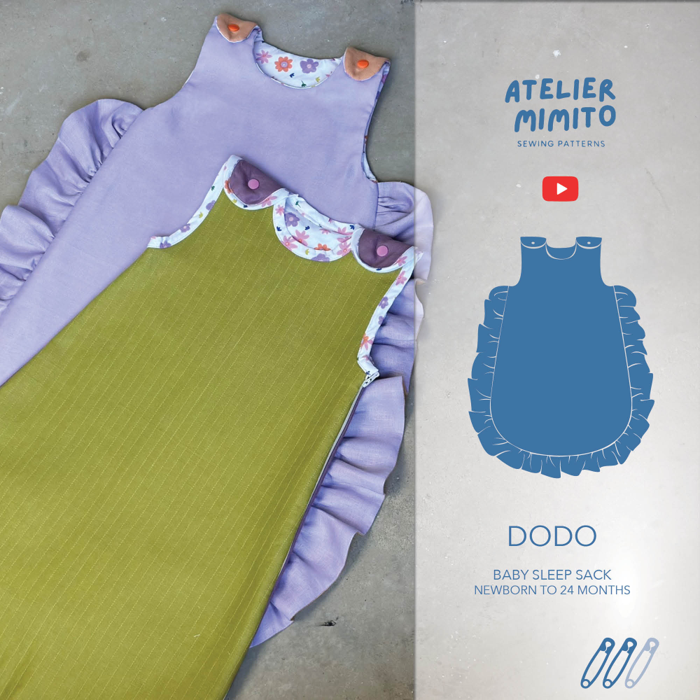 Baby Sleep Sack PDF Sewing Pattern
