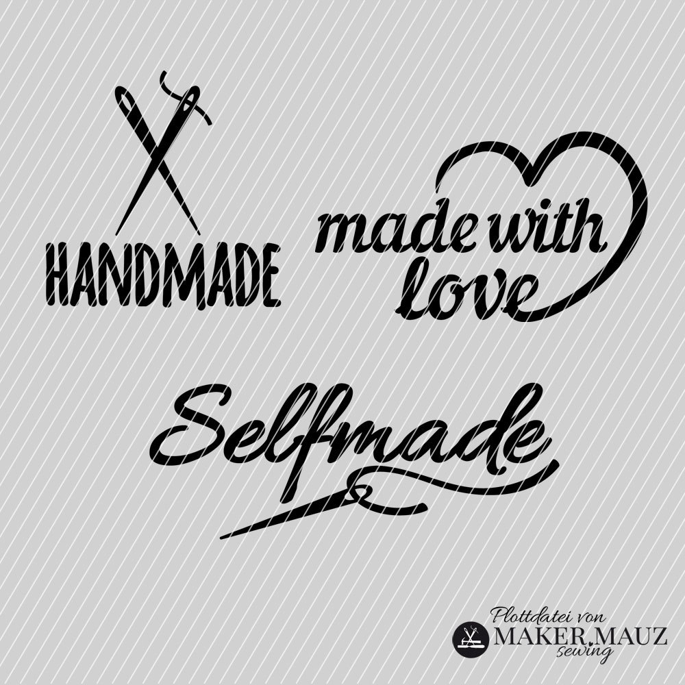 Plotter file Handmade Sayings