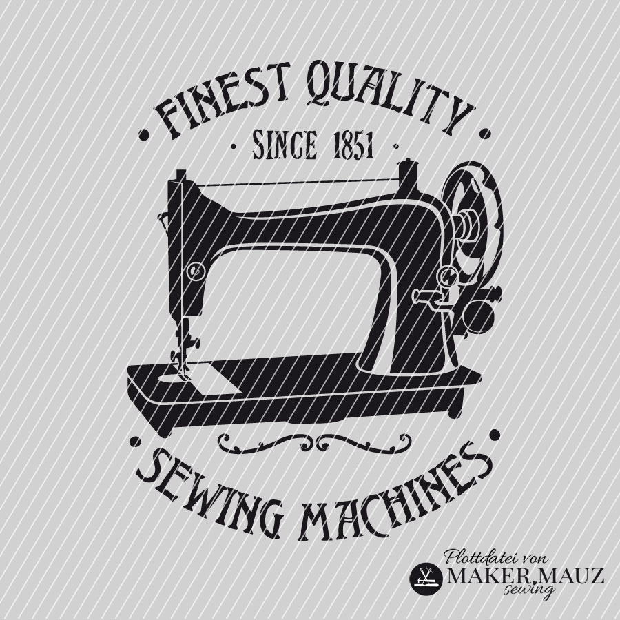 Plotter file Sewing Machine since 1851