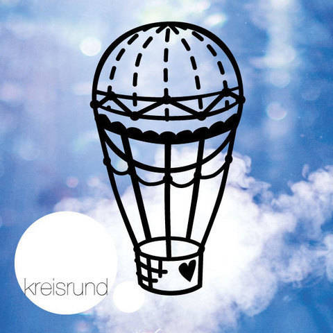 Plotterdatei Heißluftballon
