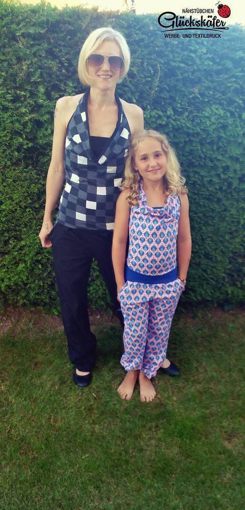 E-Book Jumpsuit "SummerBreeze" Mama-Tochter-Paket