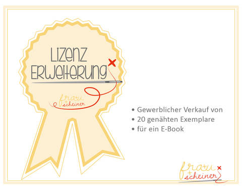 Lizenz-Erweiterung für ein eBook – 20 Exemplare