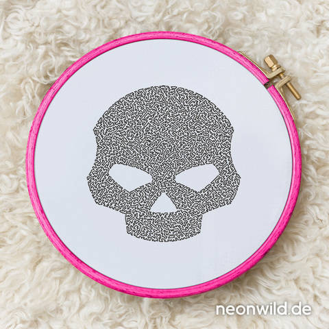 Stickdatei EEE - "Skull" 3er-Set