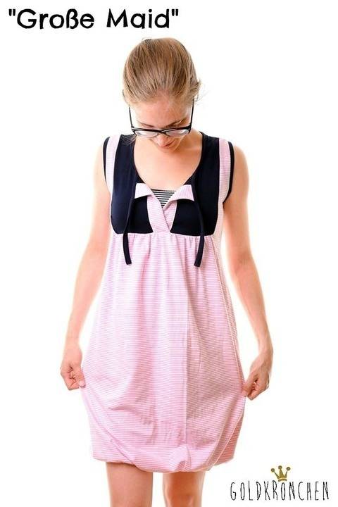 Große Maid Ebook, Shirt/ Kleid Gr.34/36-46/48