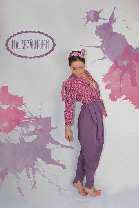 Retro-Jumpsuit "Zamonie" Nähanleitung und Schnittmuster