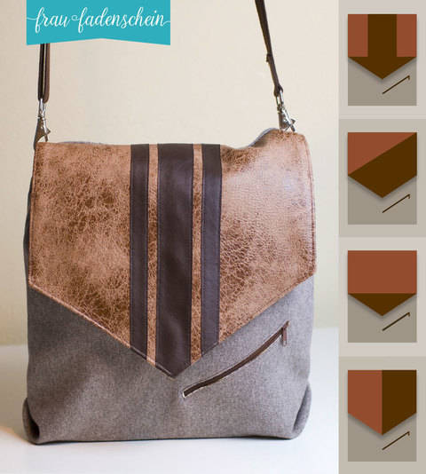 Schnittmuster Unisex-Tasche Bjarne PDF-Ebook