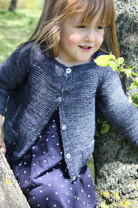 Starlette - Children Cardigan Knitting Pattern