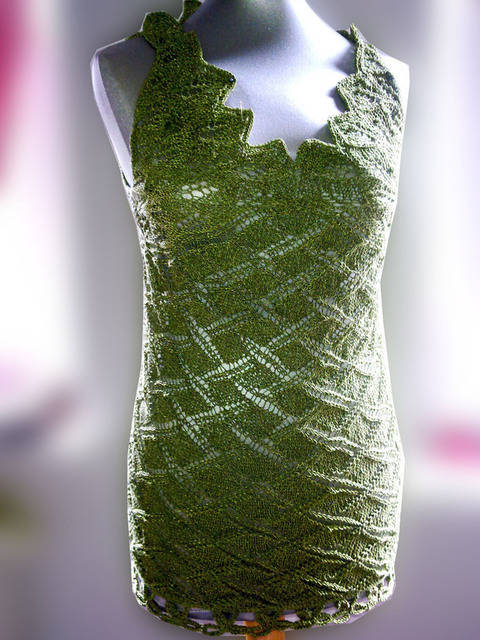 Strickanleitung - Tunika "Zaunkönigin"
