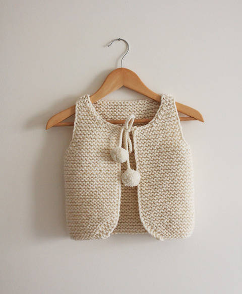 Lil Shepherd - Vest for babies to adults Knitting Pattern