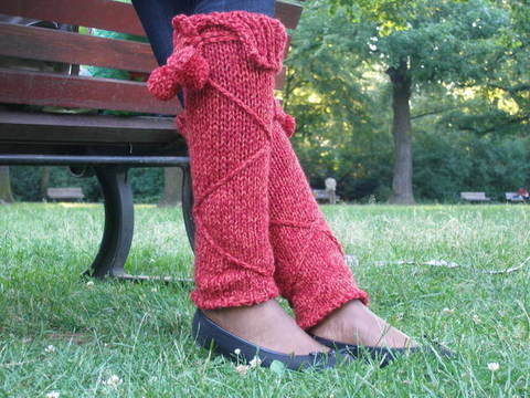 Strickanleitung - Beinstulpen "Rosalie"