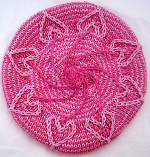 Strickanleitung - Mütze "Valentina bicolor"