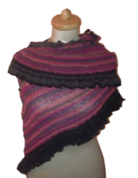 Häkel-/Strickanleitung - Tuch "Sandra´s Dream"