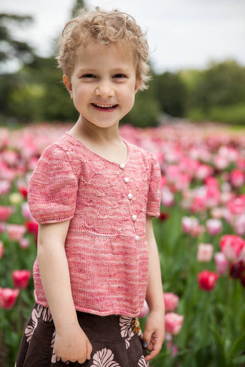 Sweet Butterfly Children's Cardigan - Knitting (en)