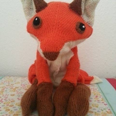 Fuchs, Strickanleitung