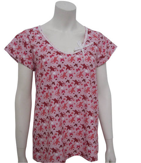 Sommer-Raglan Gr.38-48 lockeres Shirt mit kurzem Ärmel Raglanärmel für Anfänger geeignet