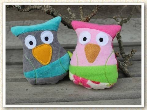PatchworkEulen Stickdatei ♥ ITH 13x18