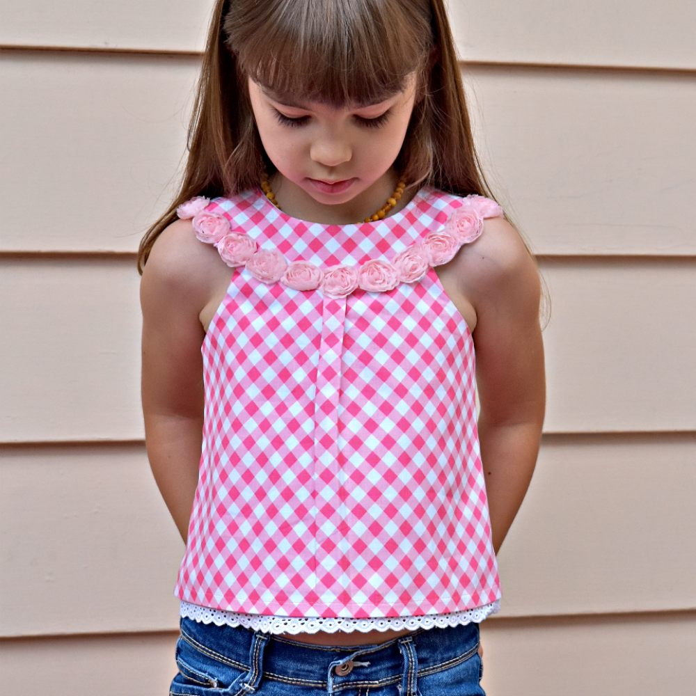 Kitty Round Collar Dress / Blouse PDF Sewing Pattern
