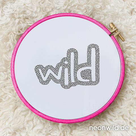 Stickdatei EEE - "Wild" 16x26