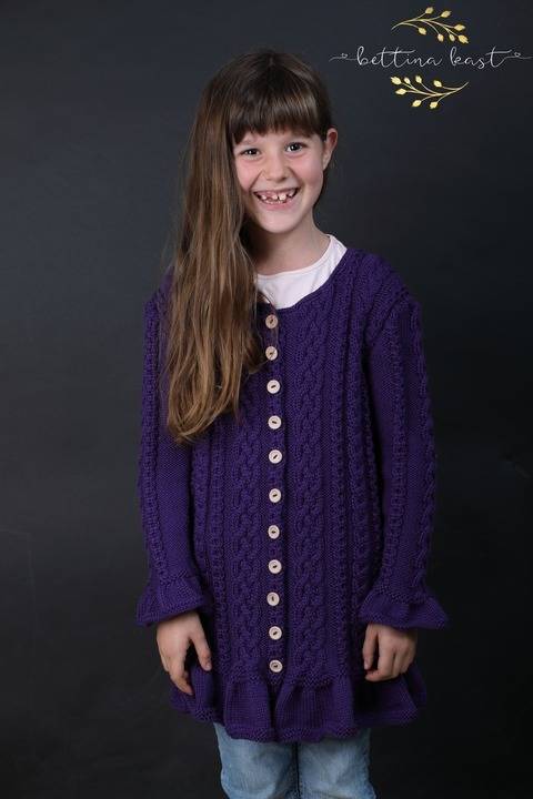 Anael - Romantic Cable Cardigan - updated version