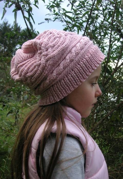 Saraqel - Cable Hat for Girls