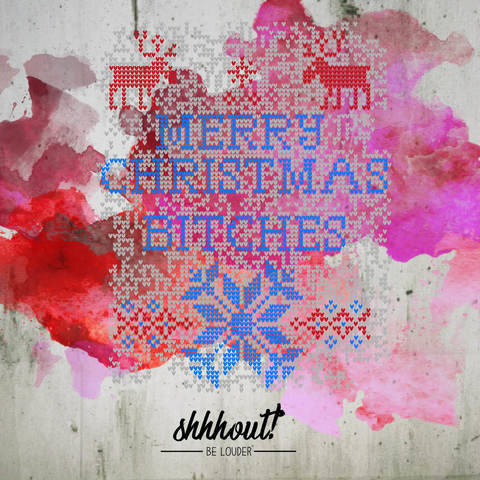 MERRY CHRISTMAS BITCHES - Plotterdatei
