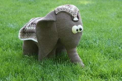 Häkelanleitung Elefant Indi