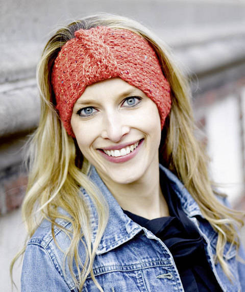 Stirnband mit Zierschleife Strickanleitung