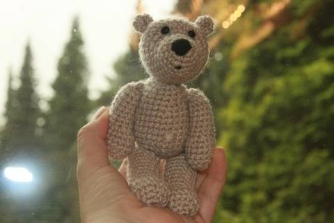 Häkelanleitung Mini-Bär