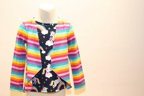 ✂Schnittmuster Tina ✂ Dein Jäckchen-Shirt
