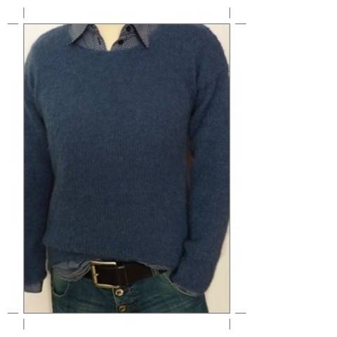 Lässiger Strickpulli, Strickanleitung