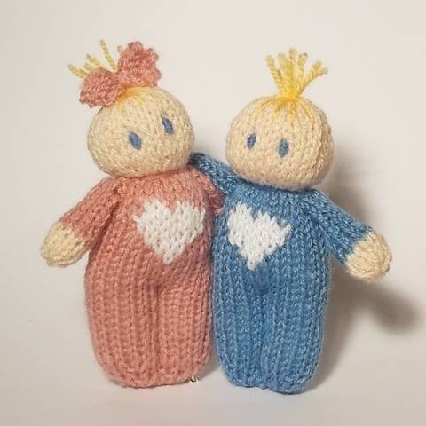 Love hearts Bitsy Baby Doll