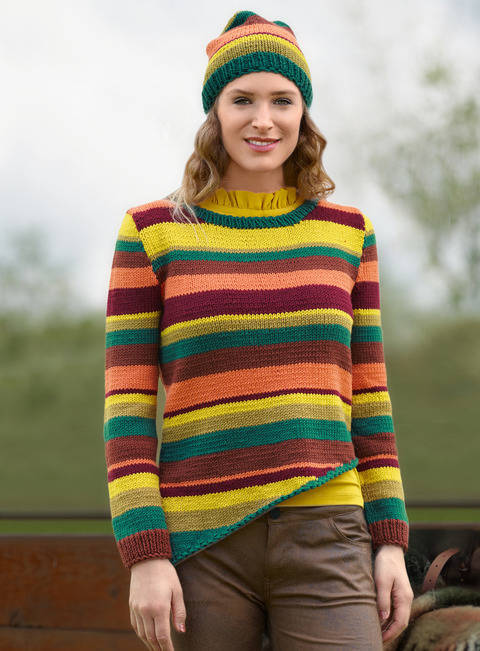 Set Odilia: Pullover+Mütze