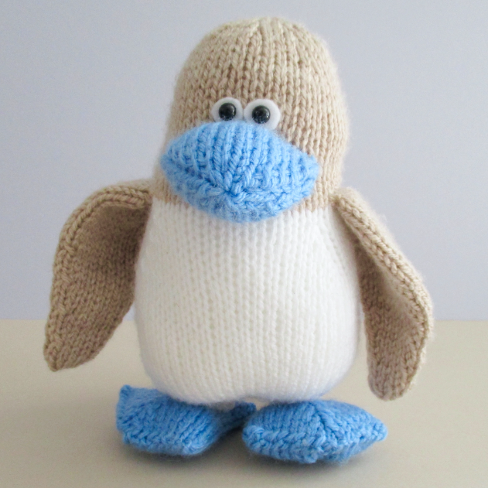 stuffed blue footed booby
